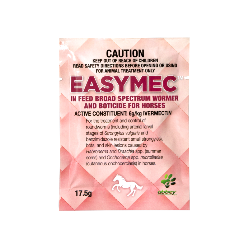 Abbey EASYMEC™ In Feed Broad Spectrum Wormer and Boticide