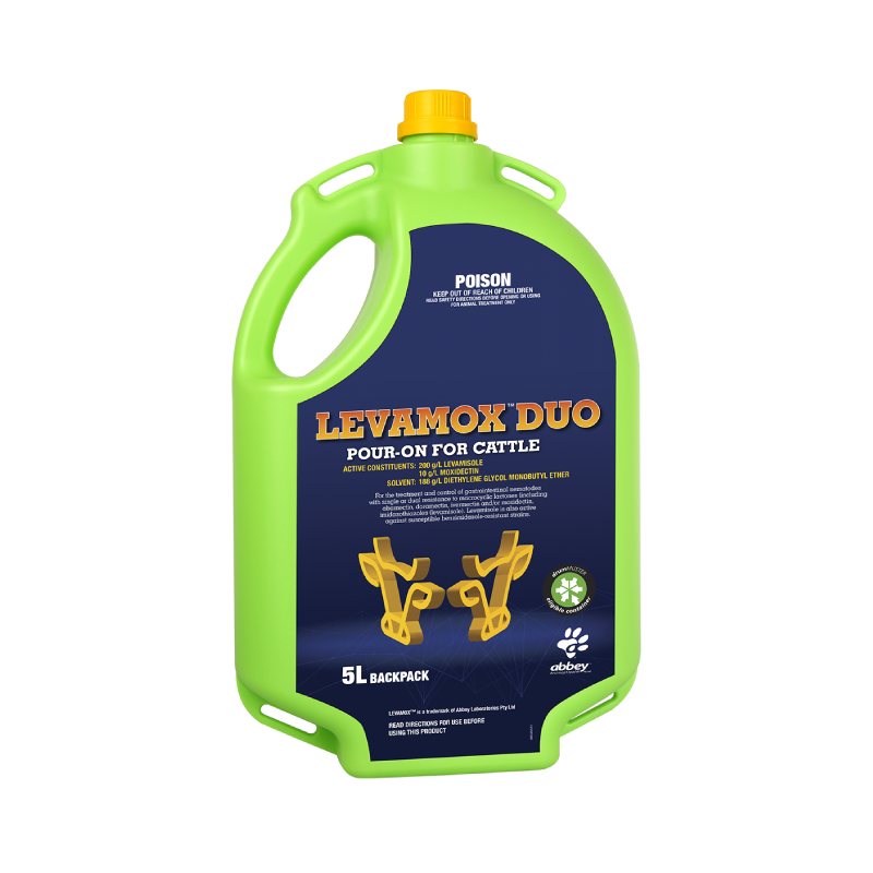 Abbey Levamox Duo™ Pour-On for Cattle