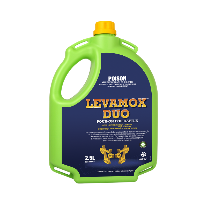 Abbey Levamox Duo™ Pour-On for Cattle