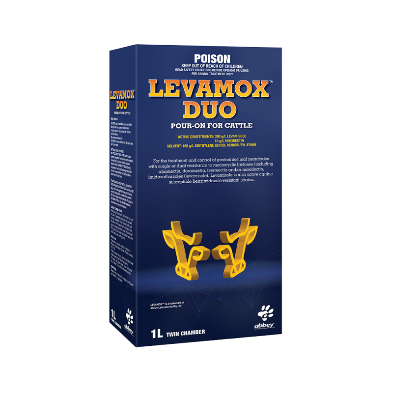 Abbey Levamox Duo™ Pour-On for Cattle