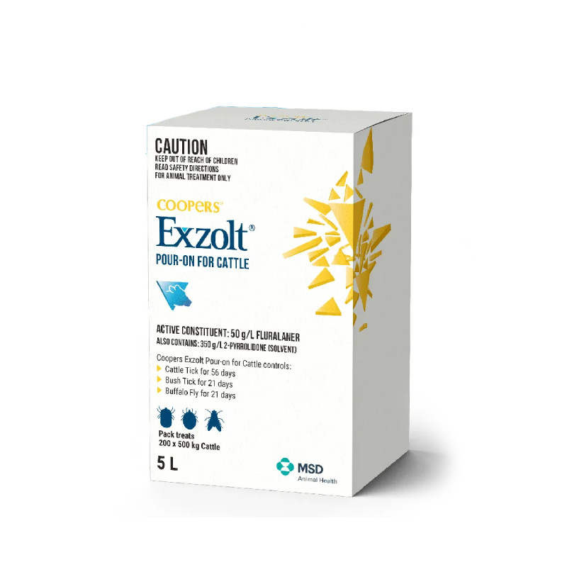 Coopers Exzolt POUR-ON for Cattle
