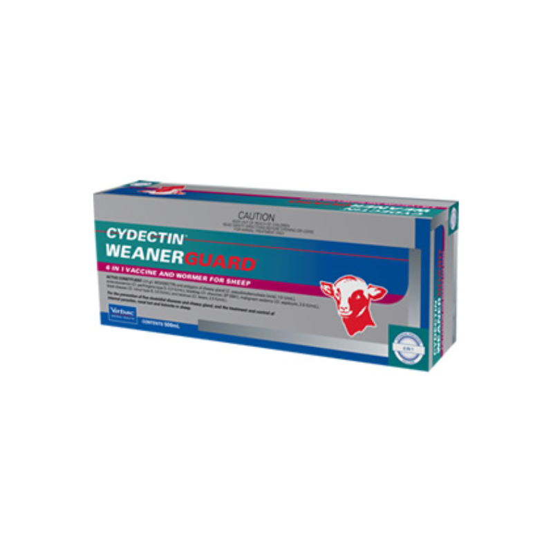 Virbac CYDECTIN® WEANERGUARD 6 in 1 vaccine and wormer