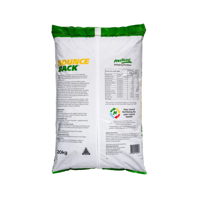 Neutrog Bounce Back