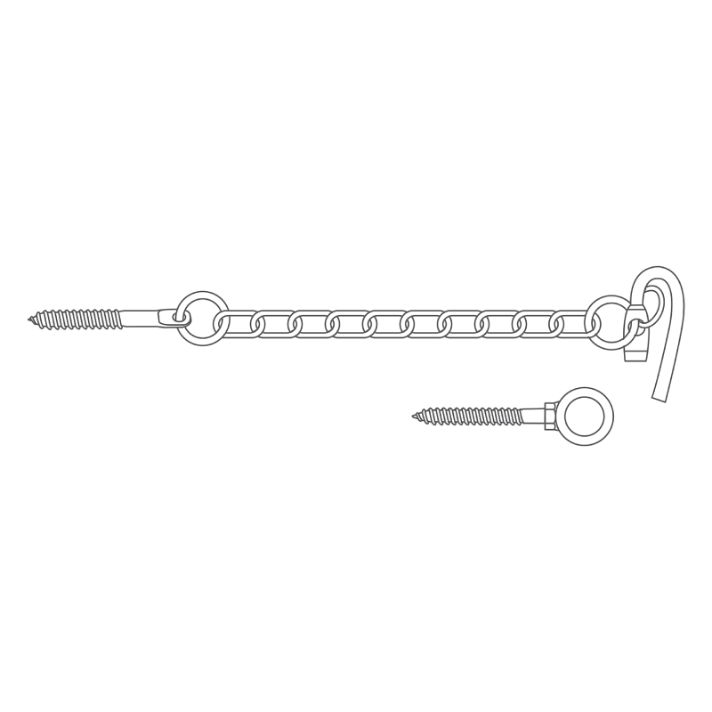 Whites Rural Ring Latch and Catch