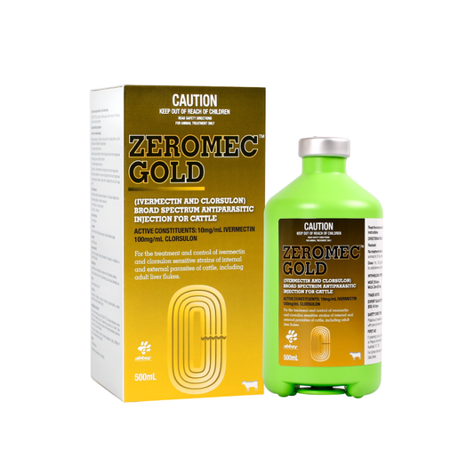 Abbey ZEROMEC™ GOLD Broad Spectrum Antiparisitic Injection