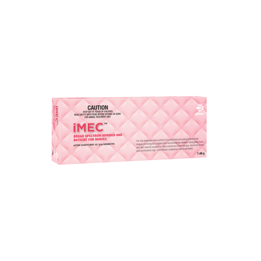 Abbey iMEC™ Broad Spectrum Wormer and Boticide for Horses