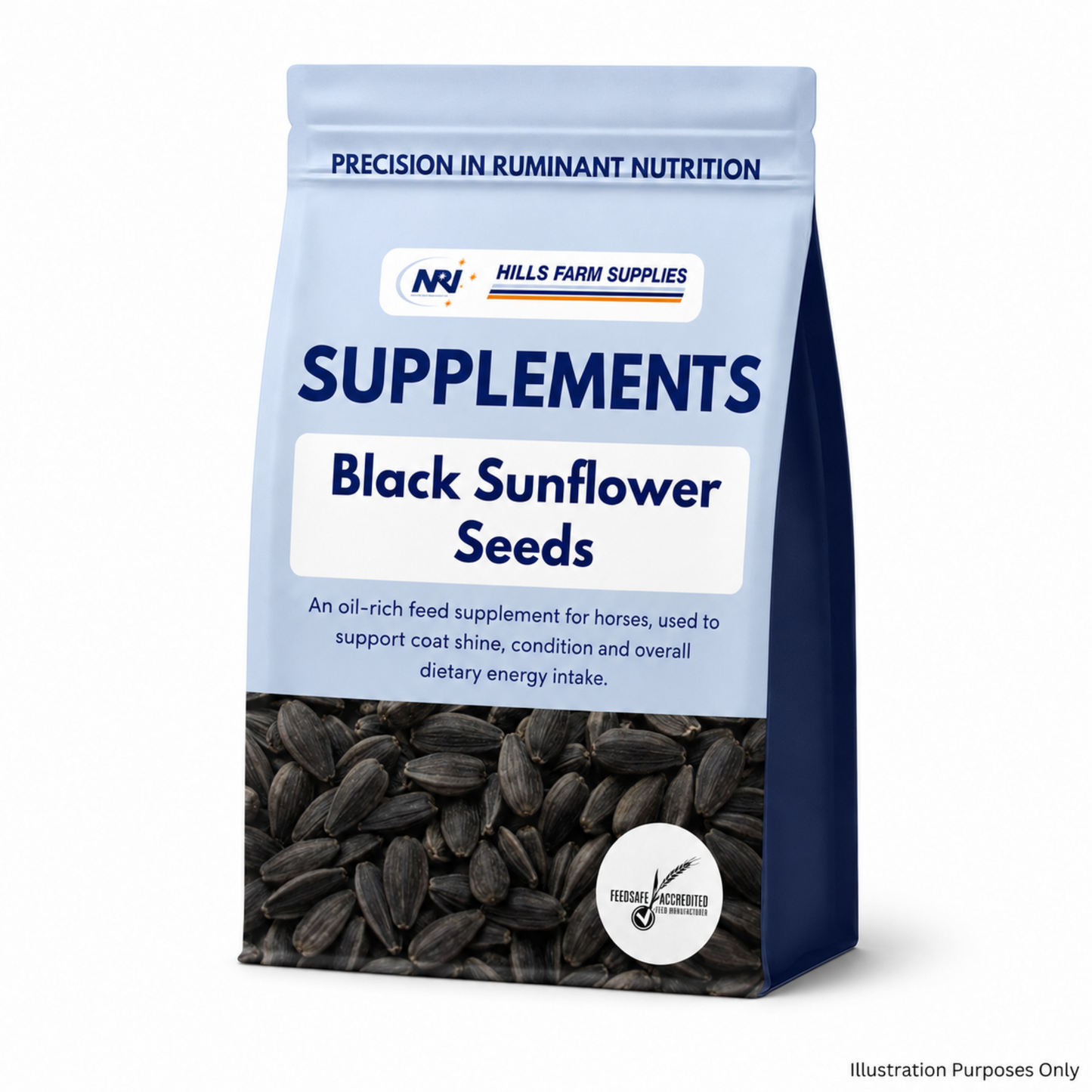 Black Sunflower Seeds for Livestock