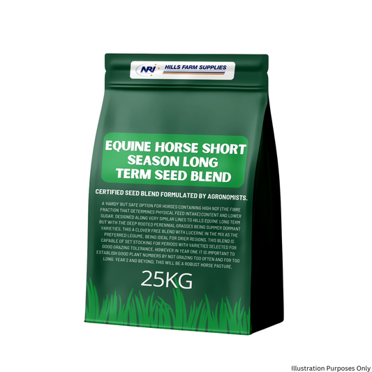 HFS Equine Horse Short Season Long Term Seed Blend
