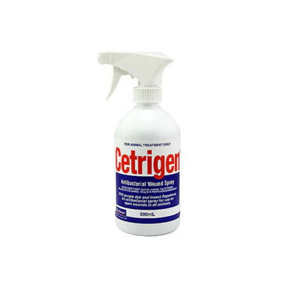 Virbac CETRIGEN® antibacterial wound spray for animals