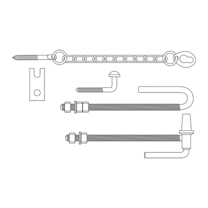 Whites Rural FG9 Heavy Duty Gate Fitting Kits